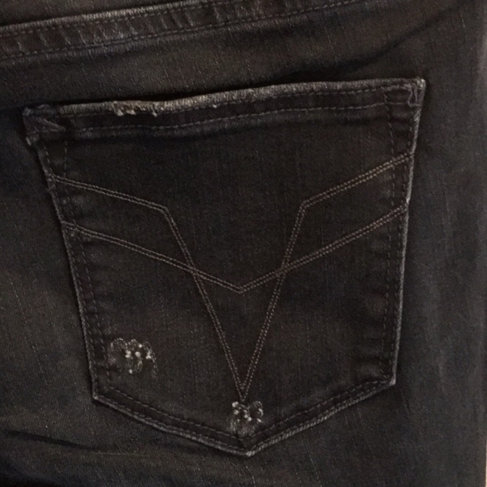 Vigoss Flare Leg Distressed Jeans Size 31β W x 33L ( 11/12 ) NWT - Picture 5 of 15
